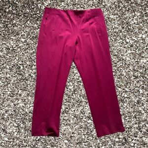 Chico’s Magenta Trousers